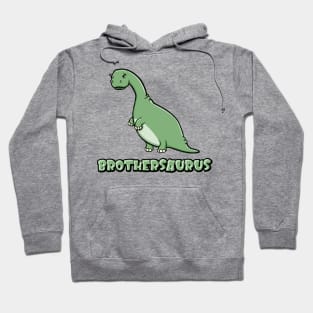 Brothersaurus Cute Dinosaur Kids Hoodie